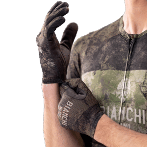 BIANCHI Gloves Printed Gravel Long Finger