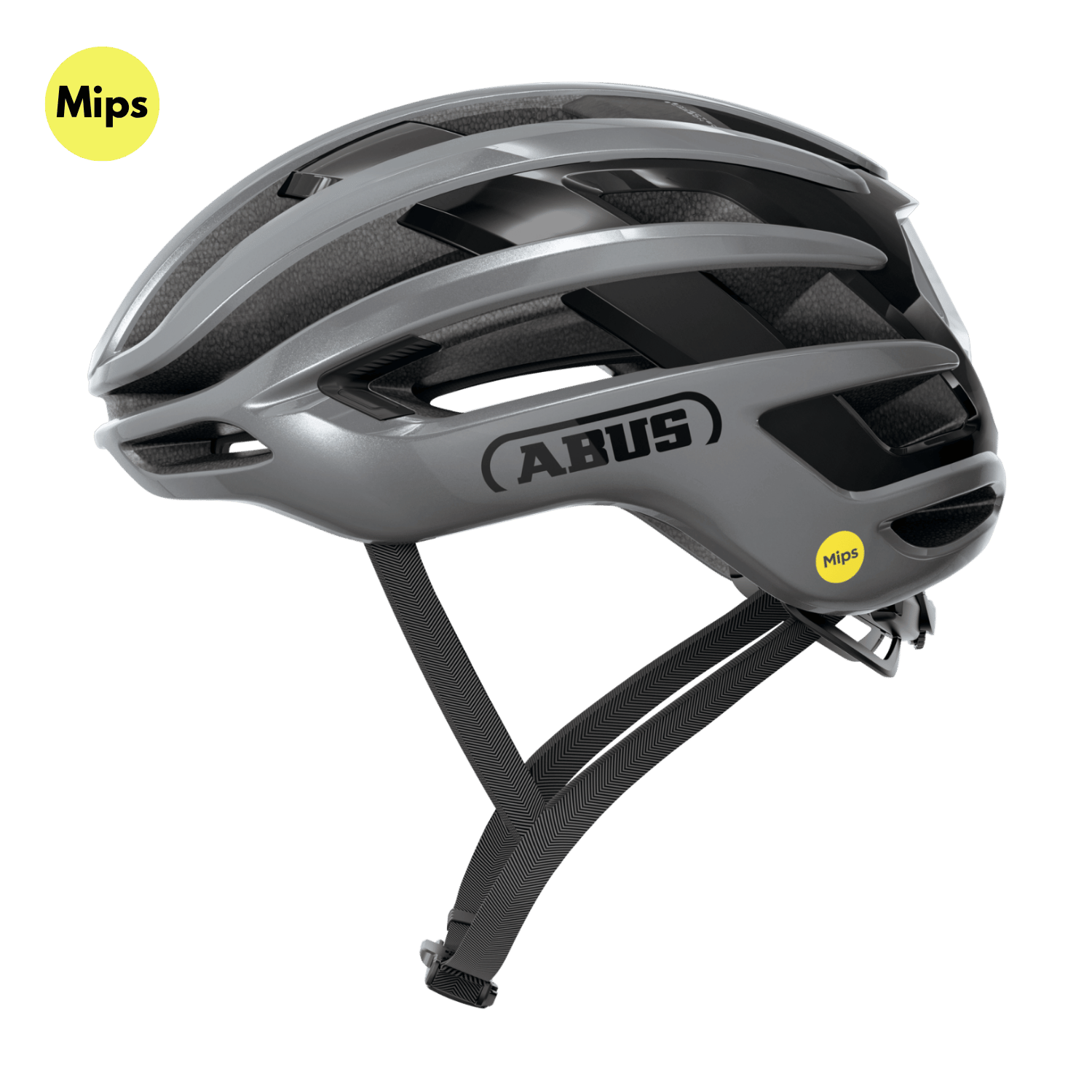 ABUS Helmet Airbreaker 2.0 MIPS graphite silver