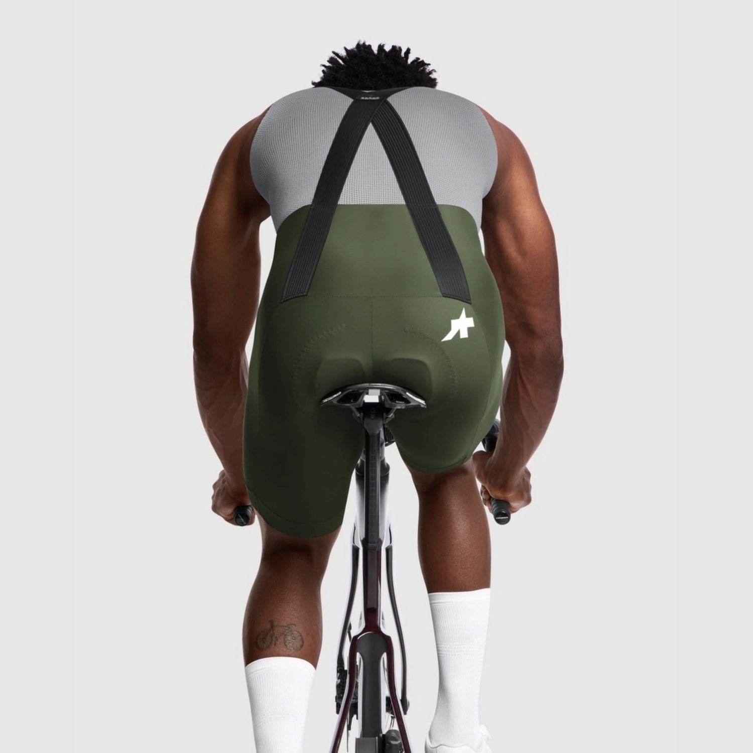 ASSOS Bib Shorts MILLE GT S11 moss green - Image 6