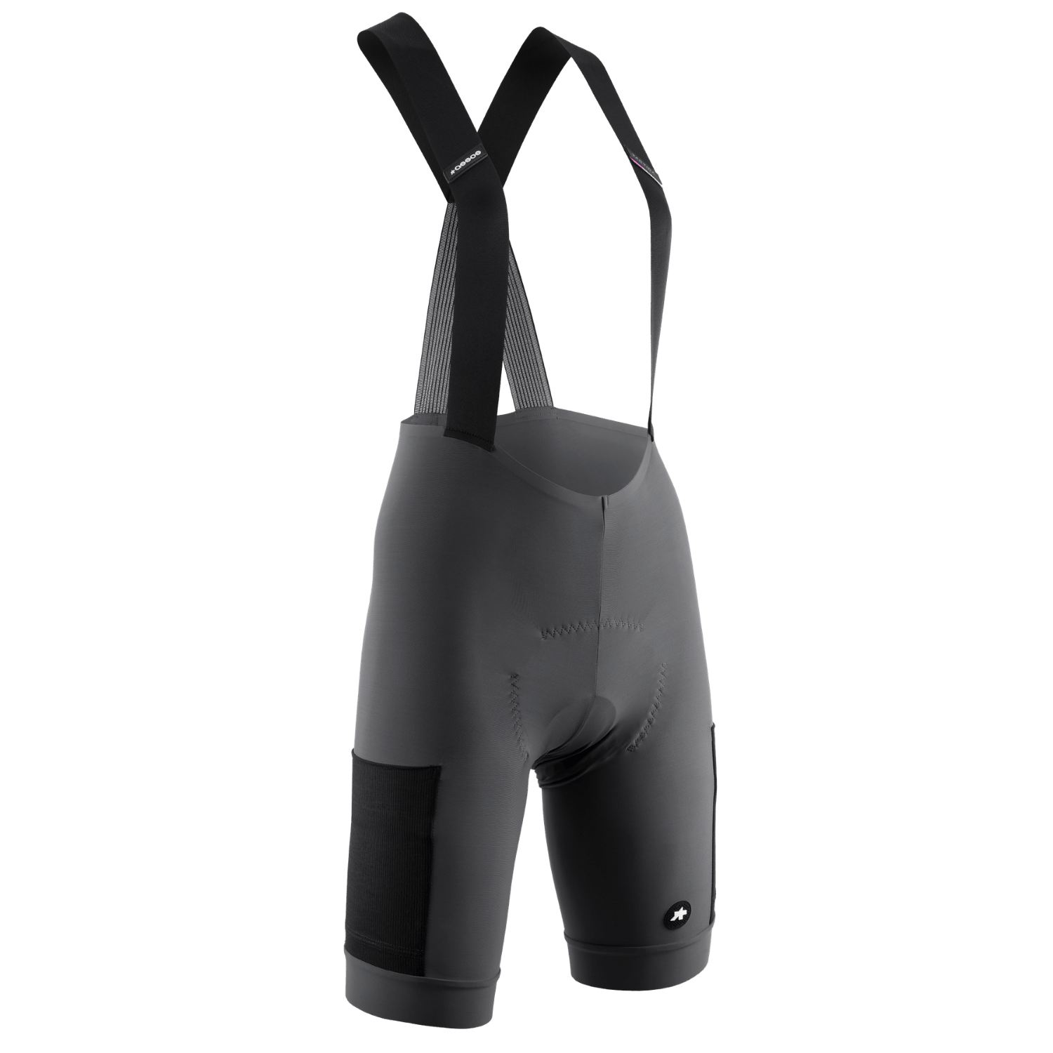 ASSOS Bib Shorts TACTICA Kieskäfer women's gravel T5 robust grey - Image 2