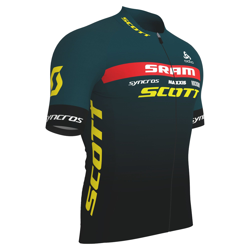 ODLO Jersey short sleeve SCOTT SRAM Racing Team Replica - Khcycle Singapore