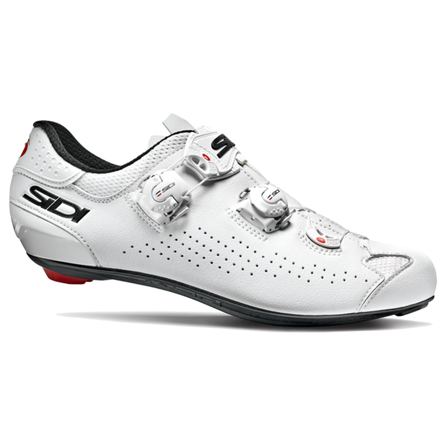 SIDI GENIUS 10 White/White サイズ 41.5 SIDI Shoe Genius 10 - Khcycle Singapore