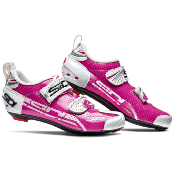 SIDI Shoe T-4 Air Carbon Composite Woman fuxia/white