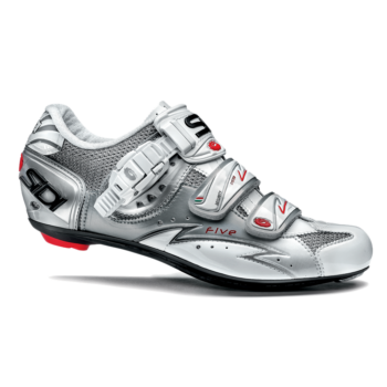 SIDI Shoe Five Woman Vernice white/silver