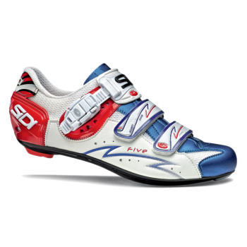SIDI Shoe Five Carbon Composite white/blue/red