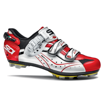 SIDI Shoe MTB Eagle 6 Carbon SRS Vernice Carbon Comp black/white/red