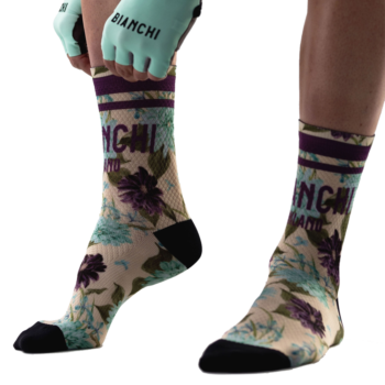 BIANCHI Socks Printed Gravel