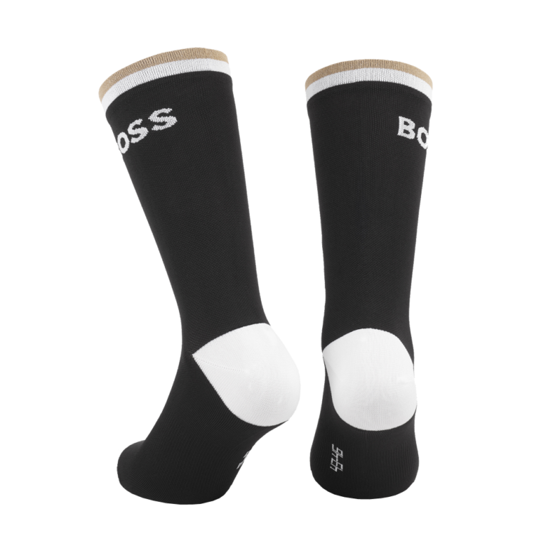 ASSOS Socks Stripe BOSS x ASSOS black series - Khcycle Singapore