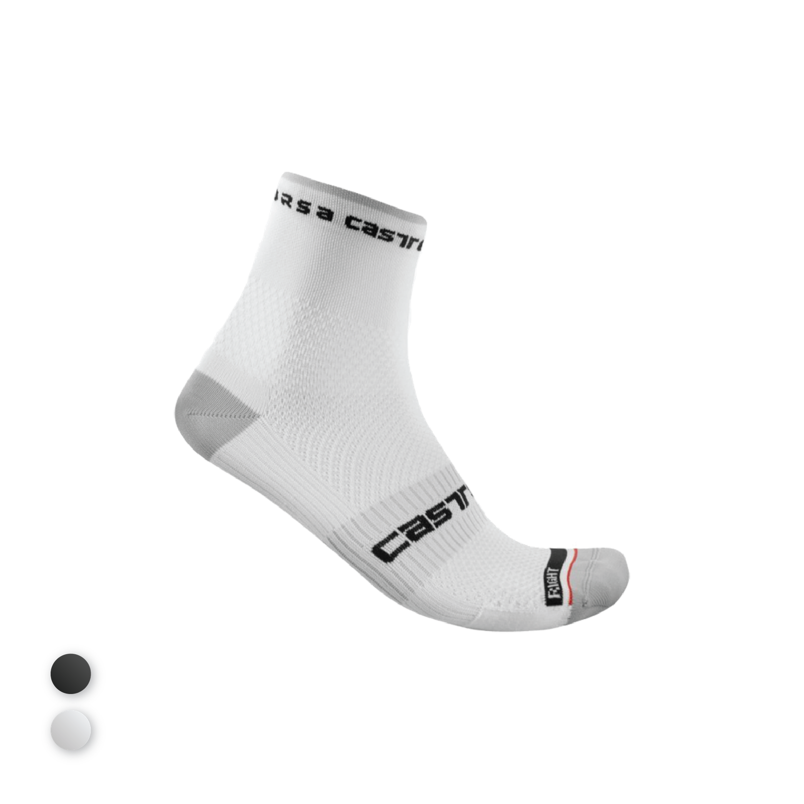 CASTELLI Socks Rosso Corsa Pro 9
