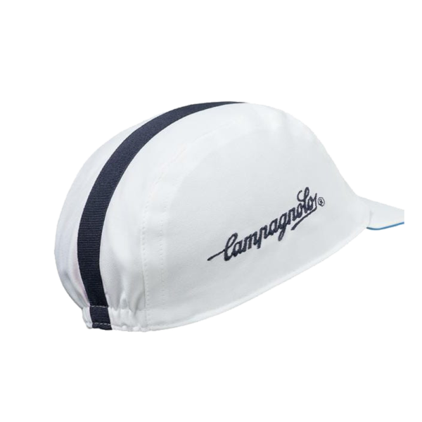 CAMPAGNOLO Cap Premium Cycling Cap white/blue - Image 3