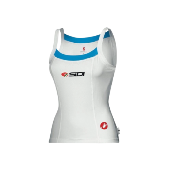 SIDI Top Katia Women white/cyan