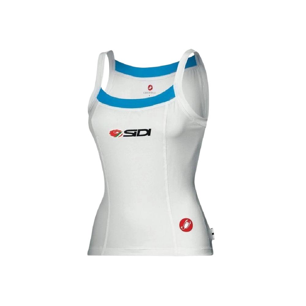 SIDI Top Katia Women white/cyan