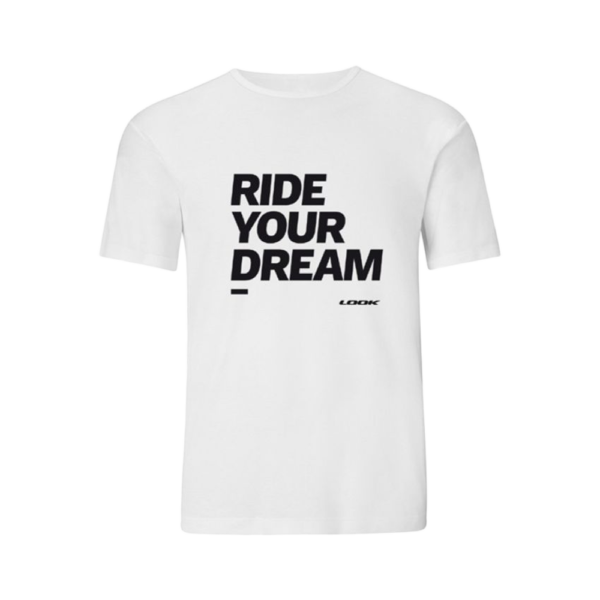 LOOK T-Shirt Ride Your Dream white