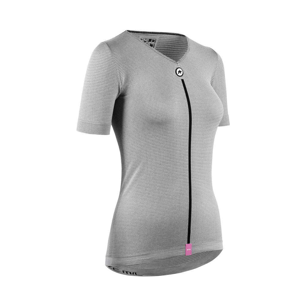 ASSOS Base Layer Women's Summer SS Skin Layer P1 grey series - Image 3