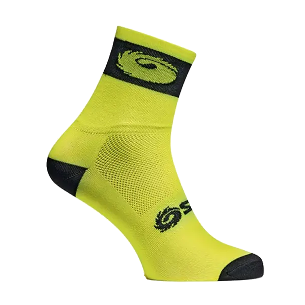 SIDI Socks 265 Logo9 Meryl yellow fluo/black