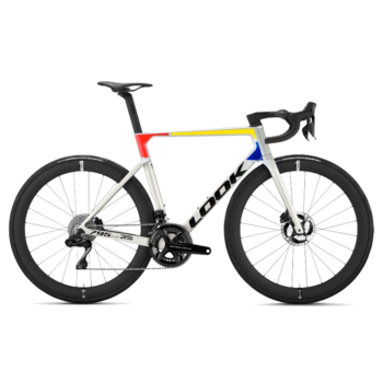 LOOK Bike 795 Blade RS Disc Dura Ace Di2 | Look R50D | iconic platinum white