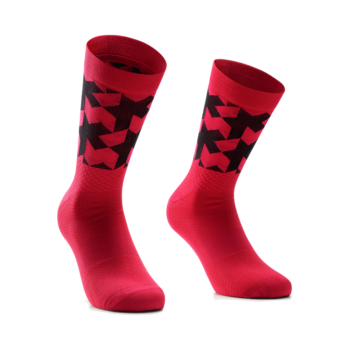 ASSOS Socks Monogram Evo lunar red