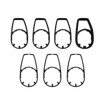 SYNCROS Headset Spacers Kit Set for FOIL  | Black 1-1/4"