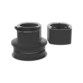 SYNCROS ZS56/31.8 - ZS56/42 Headset SPEEDSTER | Black 1-1/4" & 1.5" Taper