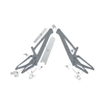SYNCROS SPARK Carbon Frame Protection Kit