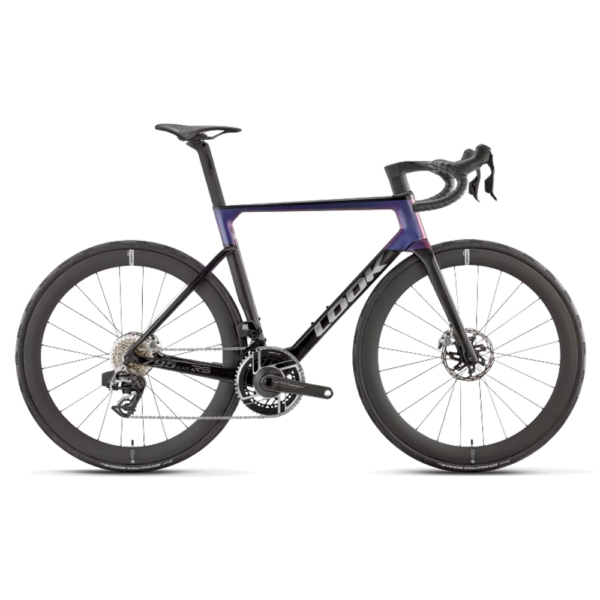 LOOK Bike 795 Blade RS Disc Red AXS | Look R50D | black roaring thunder satin
