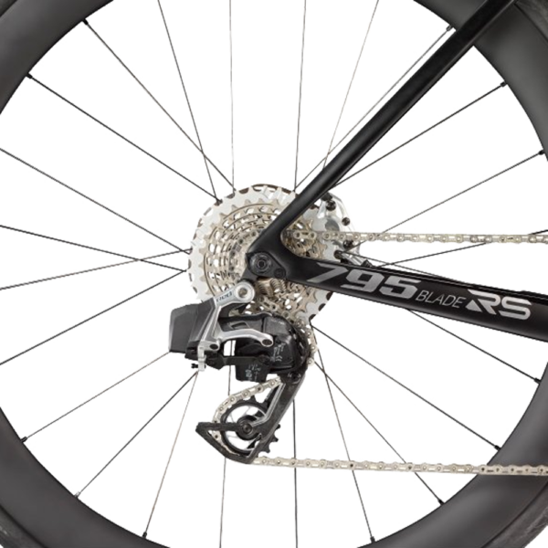 LOOK Bike 795 Blade RS Disc Red AXS | Look R50D | black roaring thunder satin - Image 3