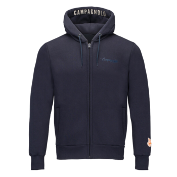 CAMPAGNOLO Jacket Hoodie Sweatshirt Logo blue