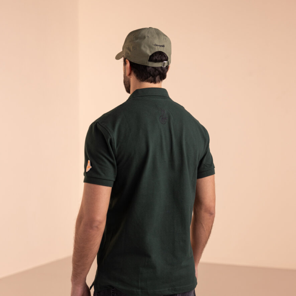 CAMPAGNOLO Shirt Polo Embroidered Logo green - Image 5