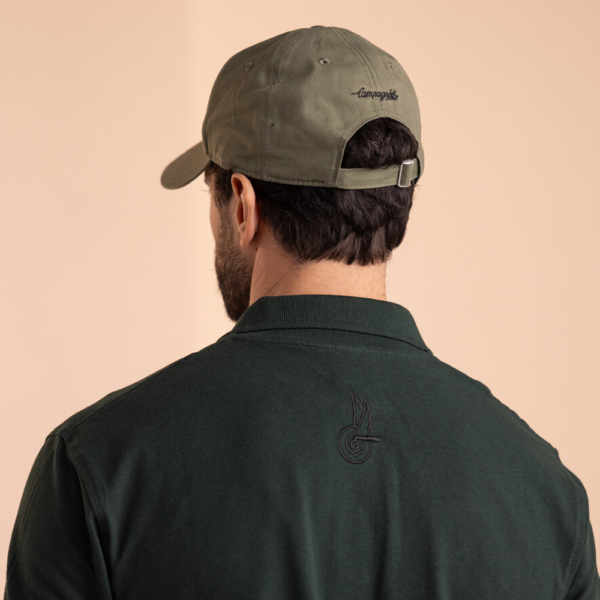 CAMPAGNOLO Shirt Polo Embroidered Logo green - Image 7