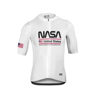 SCICON Jersey S/SL Space Agency X-Over, Capsule 02 white