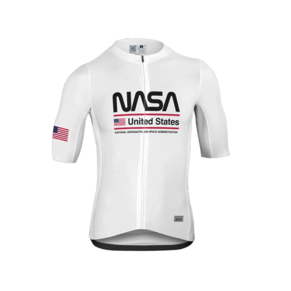 SCICON Jersey S/SL Space Agency X-Over, Capsule 02 white