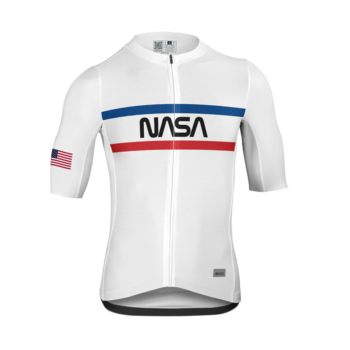 SCICON Jersey S/SL Space Agency X-Over, Capsule 05 white