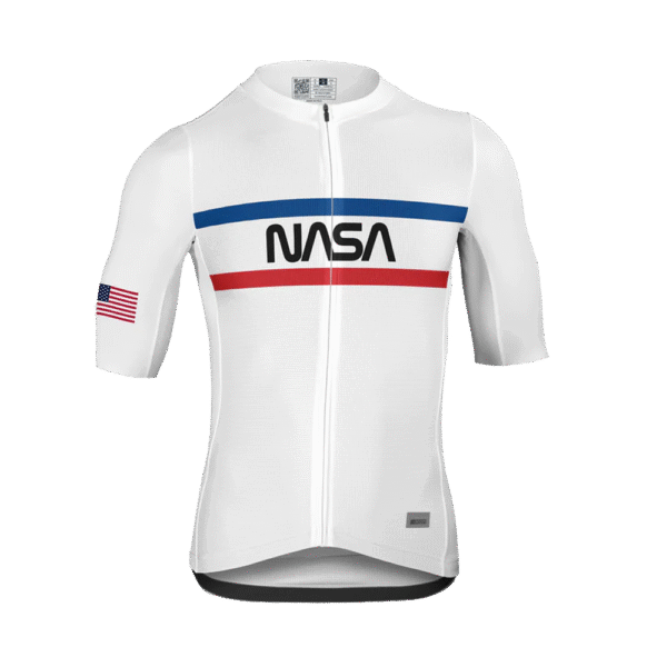 SCICON Jersey S/SL Space Agency X-Over, Capsule 05 white