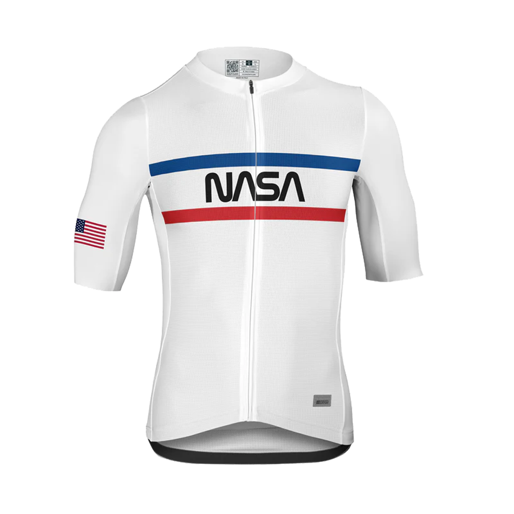 SCICON Jersey S/SL Space Agency X-Over, Capsule 05 white