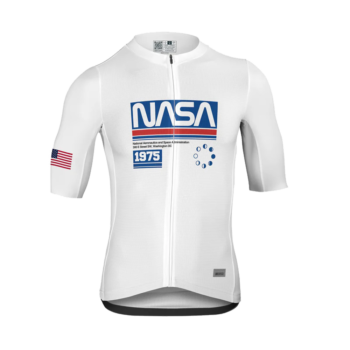 SCICON Jersey S/SL Space Agency X-Over, Capsule 06 white