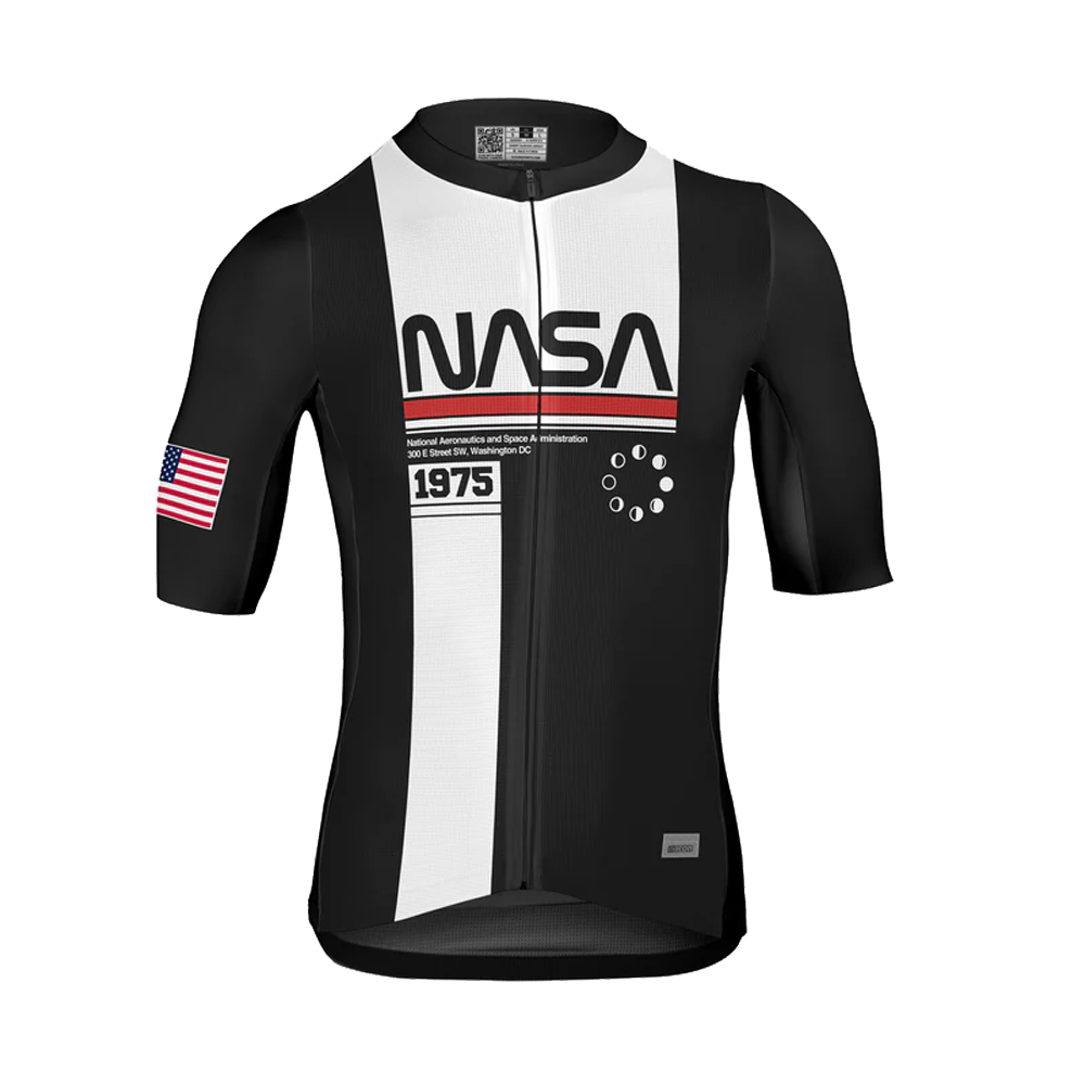 SCICON Jersey S/SL Space Agency X-Over, Capsule 09 black/white