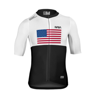 SCICON Jersey S/SL Space Agency X-Over, Capsule 10 white/black