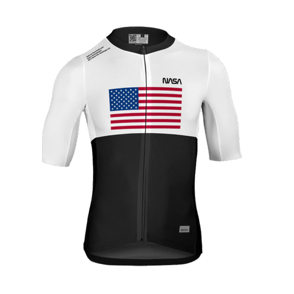 SCICON Jersey S/SL Space Agency X-Over, Capsule 10 white/black