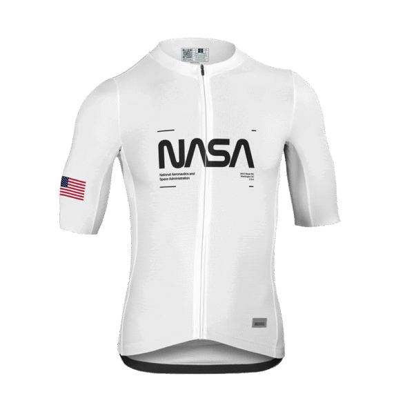 SCICON Jersey S/SL Space Agency X-Over, Capsule 11 white