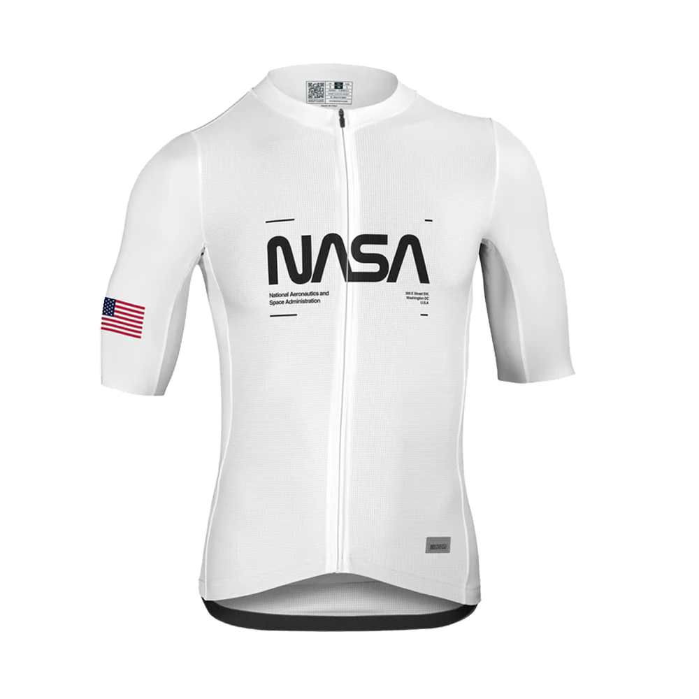 SCICON Jersey S/SL Space Agency X-Over, Capsule 11 white