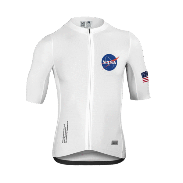 SCICON Jersey S/SL Space Agency X-Over, Capsule 14 white