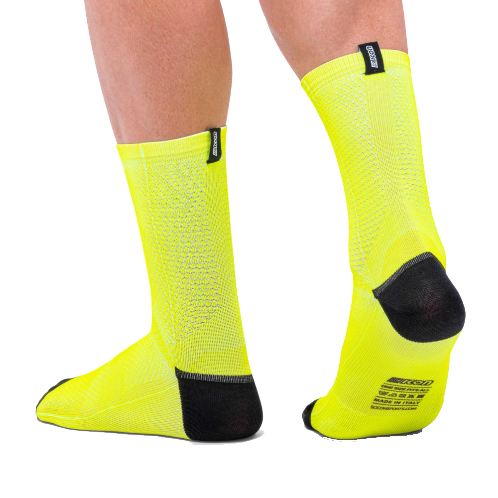 SCICON Socks Performance yellow fluo