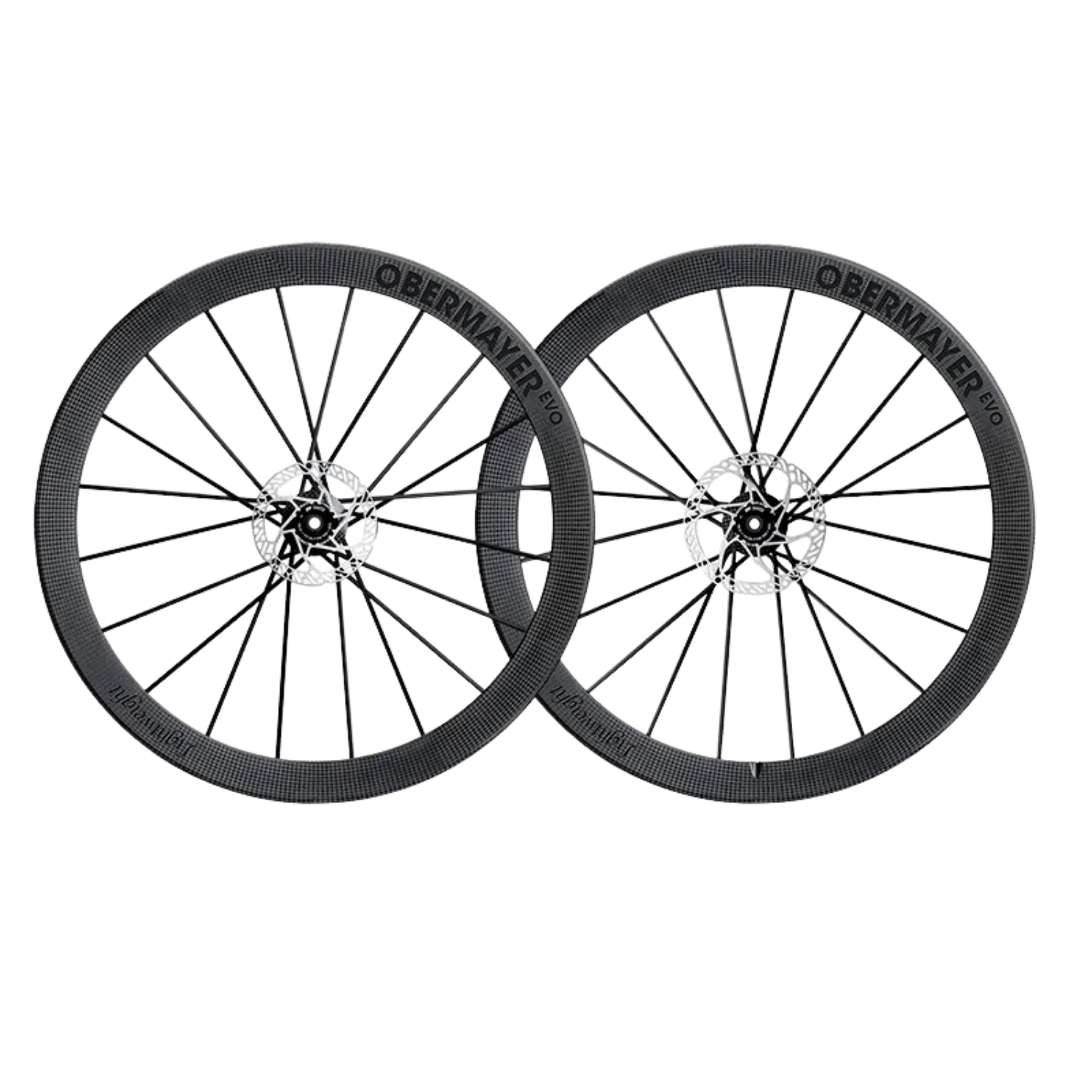 LIGHTWEIGHT Wheelset Obermayer Evo Disc Schwarz Edition