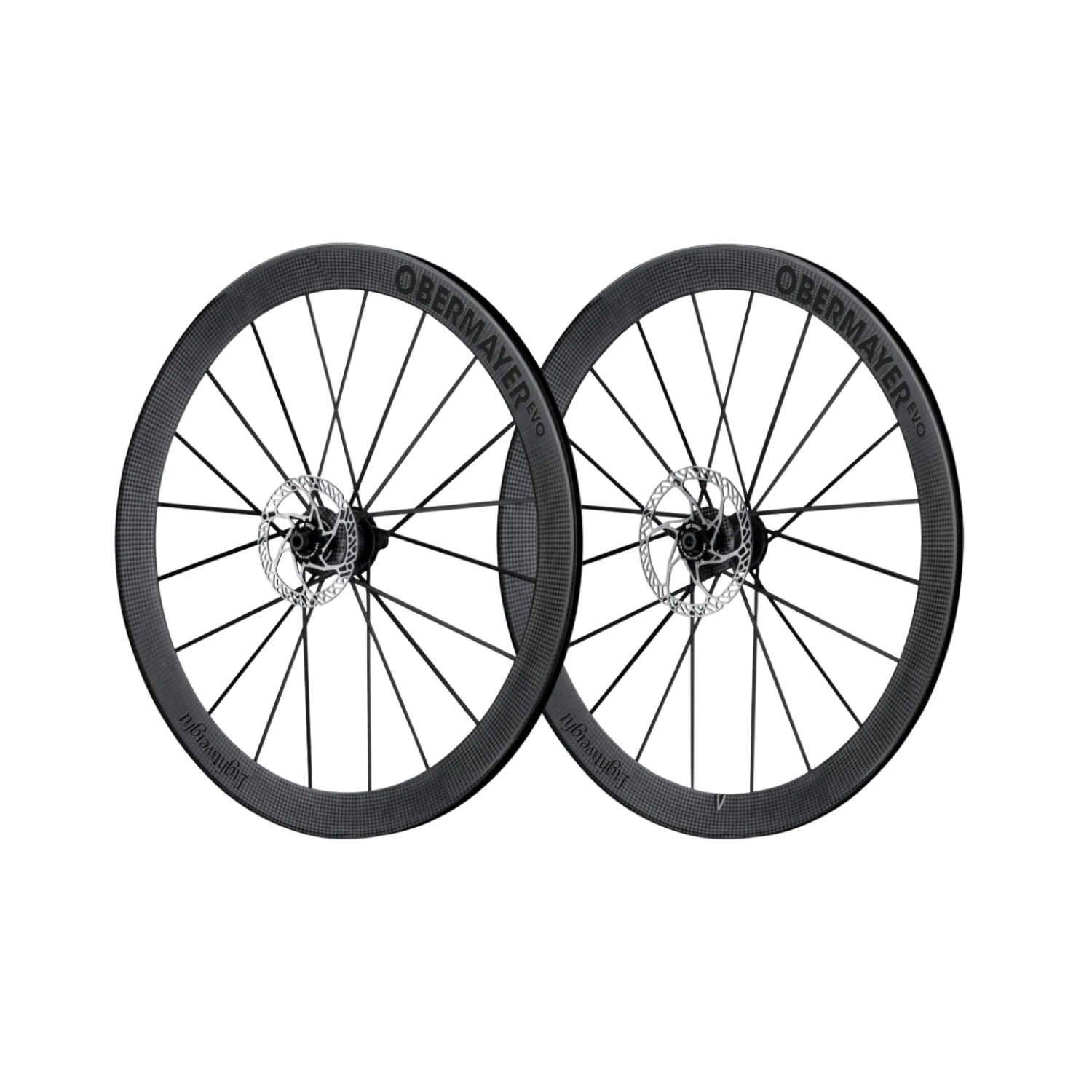 LIGHTWEIGHT Wheelset Obermayer Evo Disc Schwarz Edition - Image 2