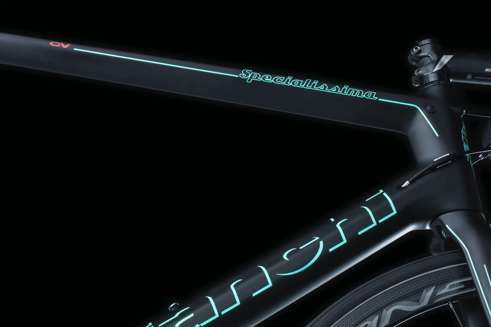 BIANCHI 16 Frame Speciallissima CV 1-1/4" black matt - Image 4