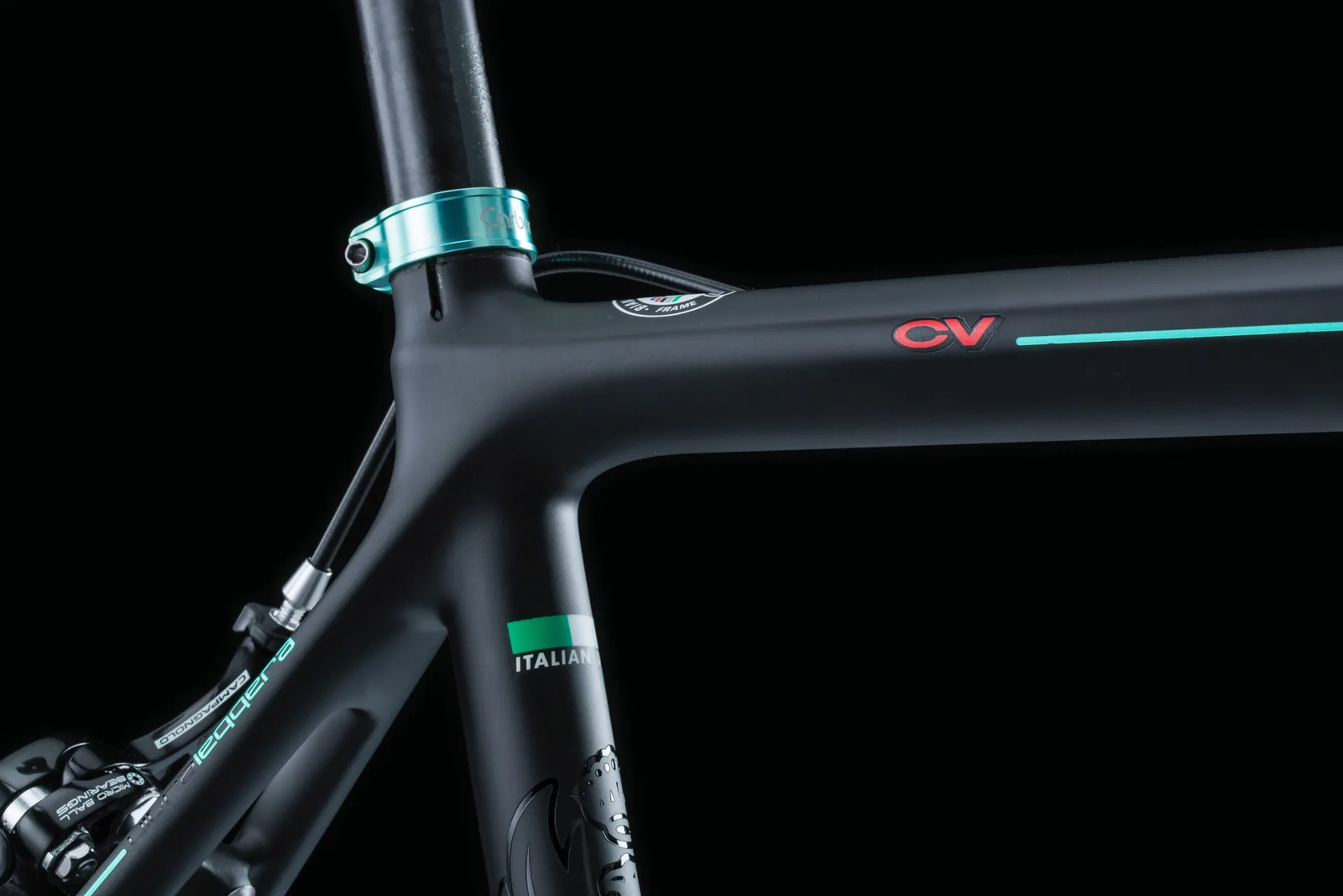 BIANCHI 16 Frame Speciallissima CV 1-1/4" black matt - Image 3