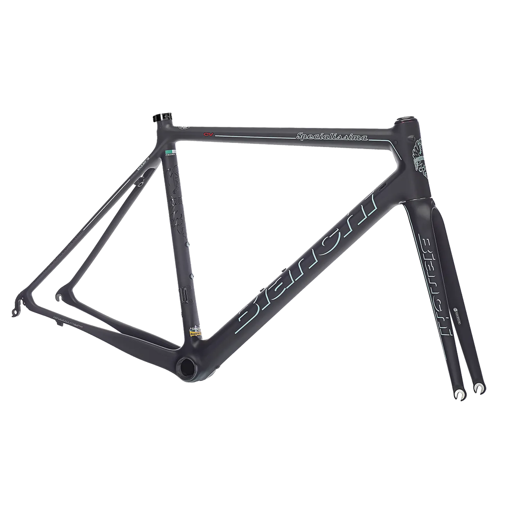 BIANCHI 16 Frame Speciallissima CV 1-1/4" black matt - Image 2