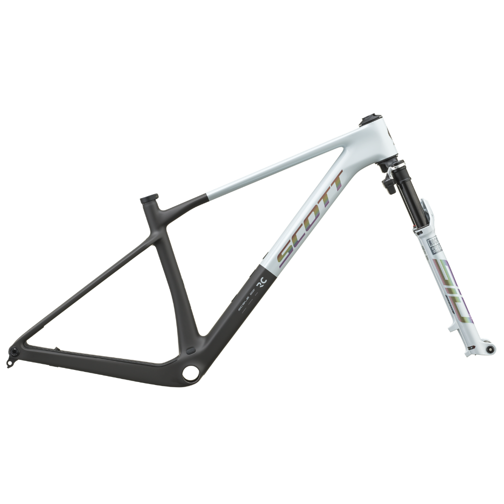 Scott Frame+Fork Scale RC World Cup cumulus white/carbon black - Image 2