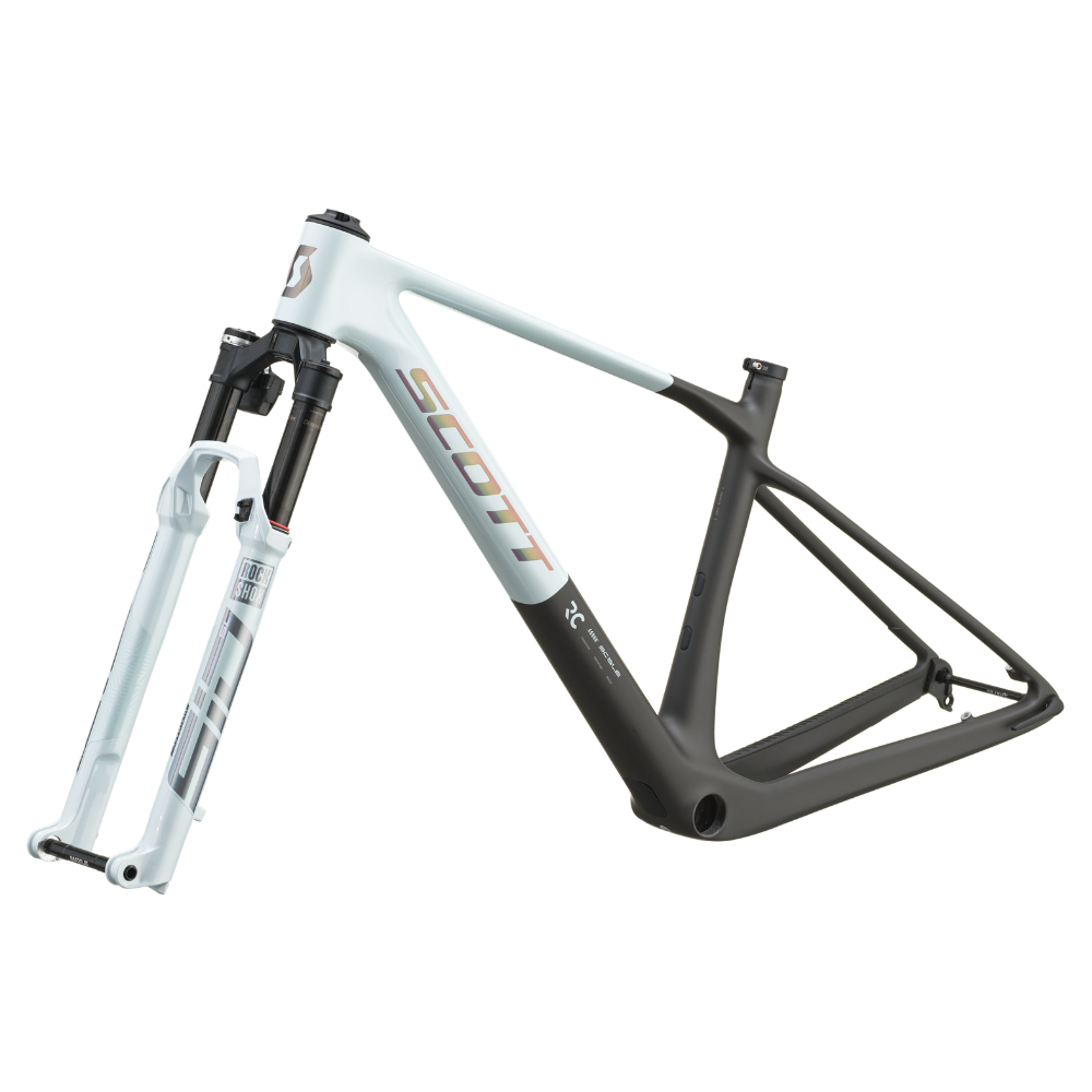 Scott Frame+Fork Scale RC World Cup cumulus white/carbon black - Image 3